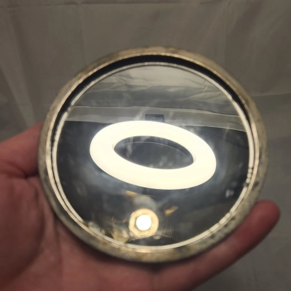 Vintage 3 Piece Sterling Silver Hand Held Mirror, Pocket Mirror and Hair…